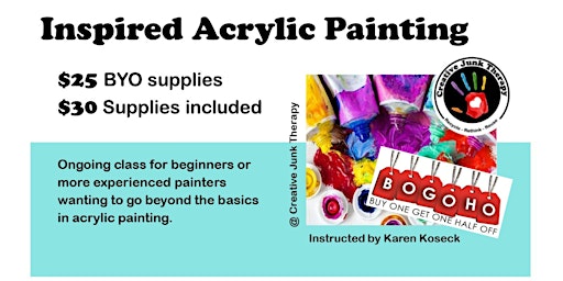 Acrylic Paint Pouring Tickets, Fri, Jan 5, 2024 at 5:00 PM